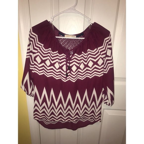 Chevron Striped Top - Picture 1 of 2